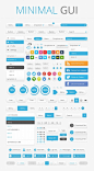 Minimal_Gui用户界面源文件 psd素材下载
