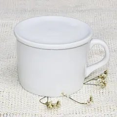 景德镇手工水杯手绘陶瓷咖啡杯带盖碟两用咖啡杯水杯兔子情侣杯 手艺人 原创 设计 新款 2013 正品 代购  江西景德镇