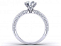 "Wild Wisteria" Diamond Engagement Ring 1510