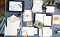 Gold Wedding Invitation, Gold Foil Wedding Invitation, Vintage Wedding Invitation, Letterpress Wedding Invitation, Gatsby Wedding Invitation : The Ella wedding invitation suite is a whimsical take on vintage. Ella combines art nouveau pattern with swirly,