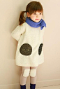 韩国童装童女童冬装2012新款绒加绒加厚羊羔绒毛绒公主裙连衣裙