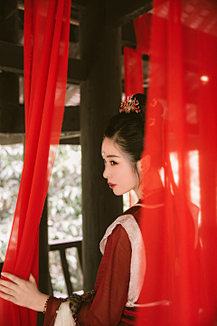 野鸟-采集到人物感觉动作（古风）