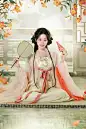 参考-古风+唯美人物场景素材