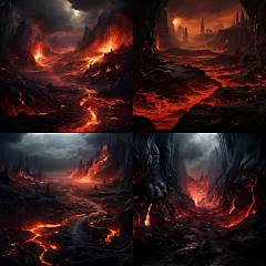刘易成117采集到火山场景