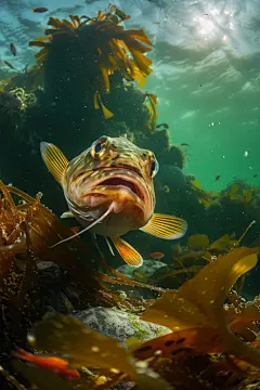 鲜活海产品大西洋鳕鱼