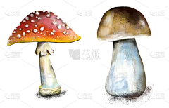 不爱吃蛋挞采集到蘑菇花环