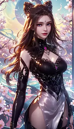 动漫人物：斗罗大陆#朱竹清#一种野性的美
