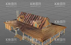 C4D模型实木餐厅  - 源文件下载【酷图网】C4D模型,实木,餐厅,C4D,模型,木头,餐馆,小木屋,浪漫,饭馆,旅店,民宿,旅馆,观光,