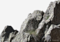 山上岩石岩石|山上岩石|岩石|山上|红色立体风格岩石火山