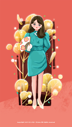 麻子姑娘采集到插画—人物造型