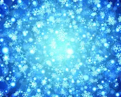 蓝色冰雪创意雪花手绘高清素材 冰雪 创意 蓝色 雪花 免抠png 设计图片 免费下载