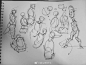 艺用人体结构动态线稿
.
人物漫画、解剖学画家
.
Joshua Black
.
手绘速写人物插画参考 ​​​​