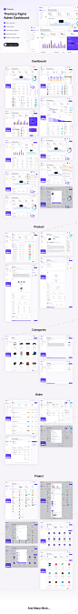 dashboard仪表盘项目产品后台管理系统网站web ui界面设计源文件模板