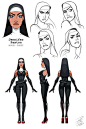 Model sheet - Jennifer Paxton by paulo-peres on DeviantArt