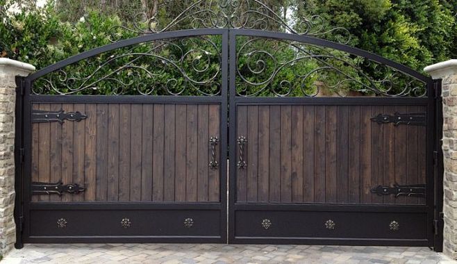 wrought iron gates c...