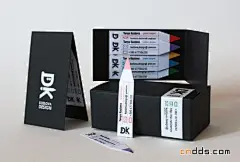 造型独特的国外创意名片欣赏
