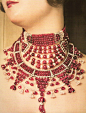Patiala土邦邦主委托卡地亚制作的红宝石项链