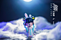 jiifll-flower-摆地摊-手办-玩具-盲盒-公仔-伴手礼-文创-IP-3D打印-国潮-动物-古风造型-新中式-母婴-儿童教育-手艺-乡土玩具-新农村-微缩景观-玩偶-动画-形象-黏土-可爱-小女孩-鼻涕泡-犯困-心情-造型-静物摄影-中秋-嫦娥-月兔-玉兔-月球-月饼-2转3-双减-减负-课外