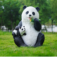 七段数景观雕塑摆件采集到熊猫雕塑摆件