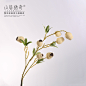北欧风假花客厅电视柜花瓶餐桌花摆花创意仿真果子干花插花装饰品-淘宝网