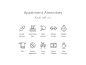 Amenities icons