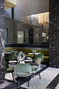 Joseph Dirand 设计-Monsieur Bleu 高雅法国餐厅高清大图