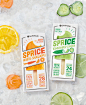 SPRICE Is the Refreshing Ice Treat You Need For Summer : Amsterdam-based agency MAS designed the packaging for SPRICE, a new line of 
natural ice treats that bring a fun and fresh approach to popsicle 
packaging.
