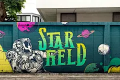 Morvien复古未来科幻故障风潮流电影漫画游戏海报标题英文字体包下载_颜格视觉