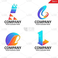 高级感渐变logo设计，让你的品牌不枯燥！ - 小红书-花瓣网