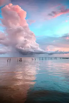 彩色天空