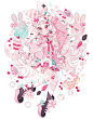 每日认识一位插画师：上倉eku - 小红书