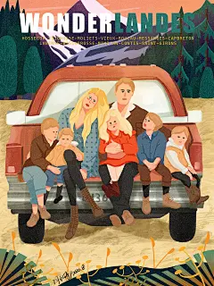 扁平风人物插画合集