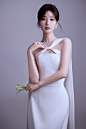毛晓彤 浪漫纯白礼服 (5)