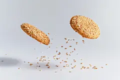 饼干素材高清摄影图片