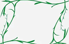 绿色竹叶高清素材 竹子 简单 绿色 边框 免抠png 设计图片 免费下载