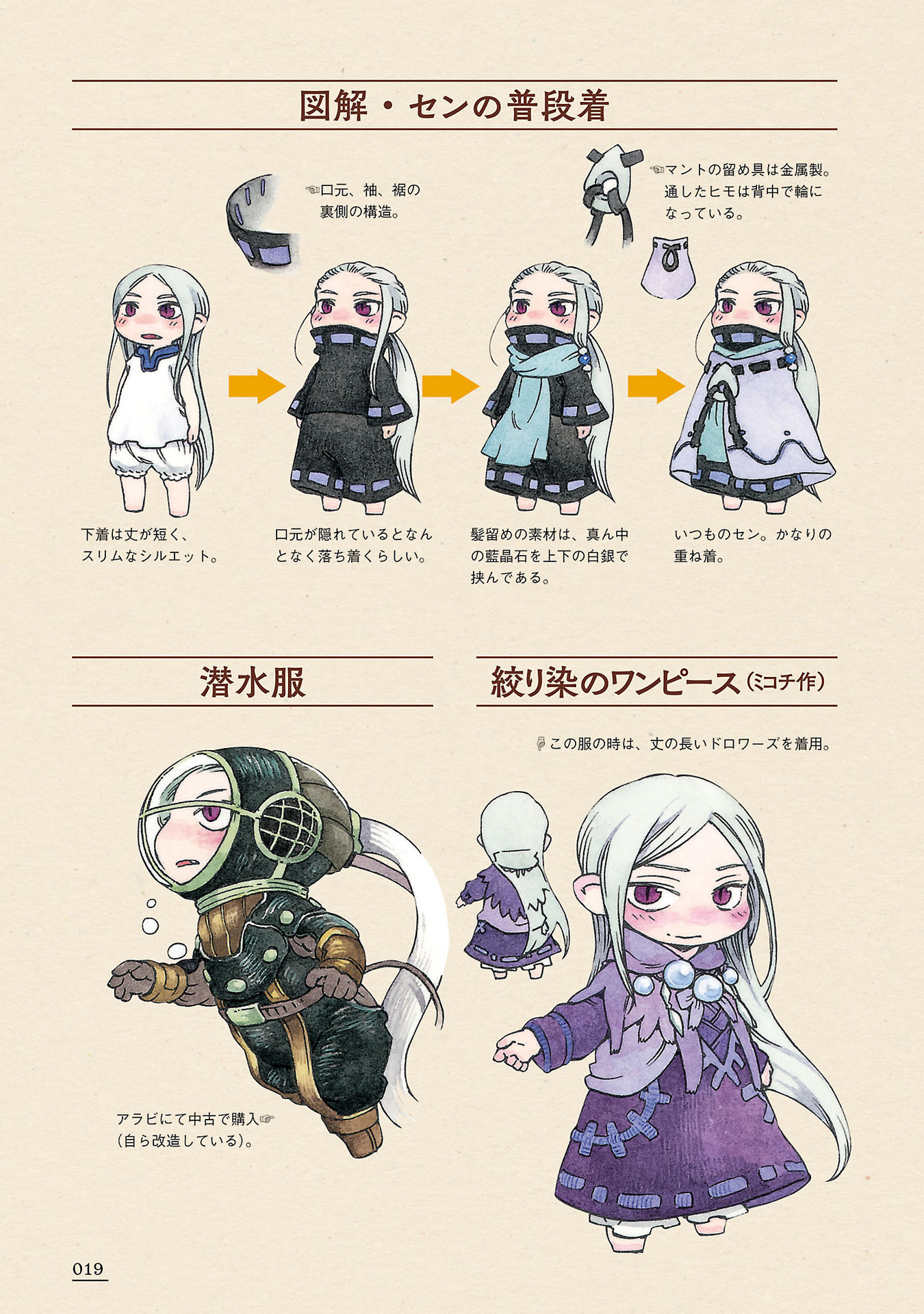 ハクメイとミコチワールドガイド足下の歩き方(20)