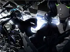 黑岩射手 榆林ACG 高清壁纸 black_rock_shooter 