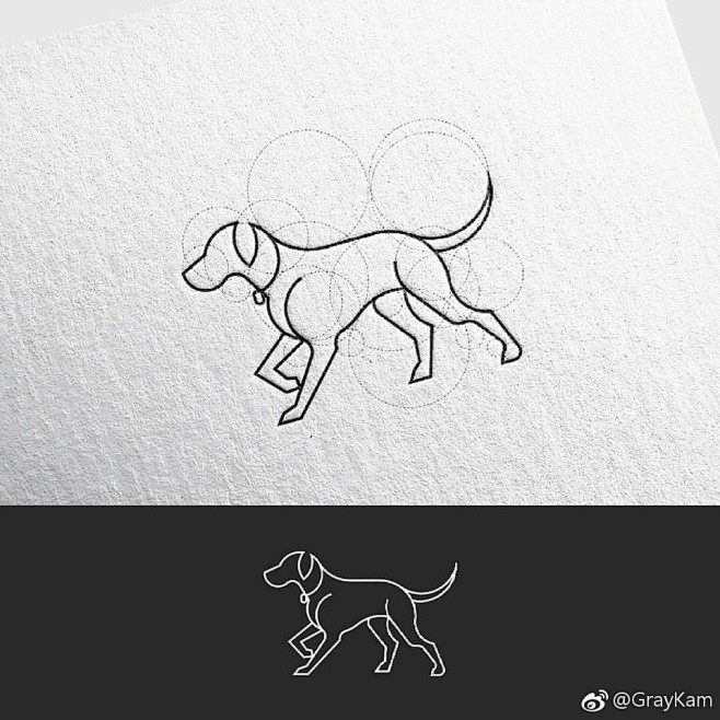 一组 #狗# #logo# 设计分享