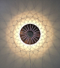 Beautiful light effect! Lamp 'Lite' by Dutch Designer Rick Tegelaar, introduced at the Dutch Design Week 2013