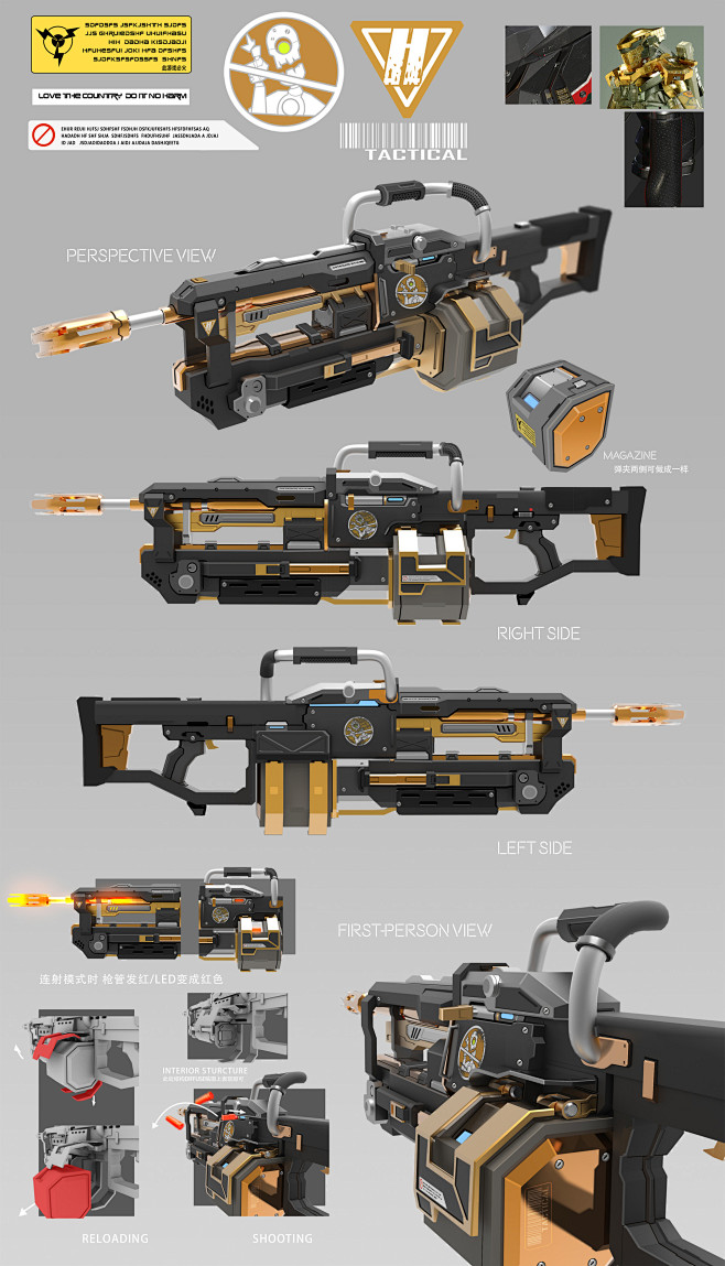 Weapon design for mo...