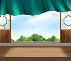 端午节国潮绿色高端中国风夏季-版头-1920x1644