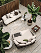 Aston Cord Outdoor by Minotti | Sofa | Loveseat | ..: 