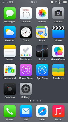 enzerdesign采集到ios7