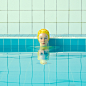 Maria Svarbova 泳池系列摄影作品【HORIZON】 - 人像摄影 - CNU视觉联盟