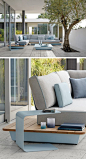 Manutti have recently launched some new colors for their Air collection of modular outdoor furniture.: