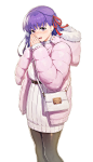 松软的轮廓♡羽绒服特辑 : 羽绒服，是一种用鸟的羽毛或绒毛填充制成的服装。轻盈又温暖的羽绒夹克和羽绒大衣，可是秋冬最实用的服饰呢！今天，就为大家送上描绘了羽绒服的插画作品特辑。快来看看吧。