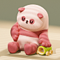 3D animals animation  cartoon Character Character design  cute Digital Art  digital illustration Panda 