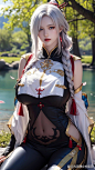 快把申鹤带回家#国漫女神#