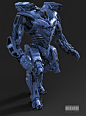 Humanoid and hunchback exosuit, Christophe LACAUX : Humanoid and hunchback exosuit (Ascension)