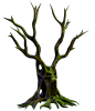 Spooky Tree 02 PNG Stock